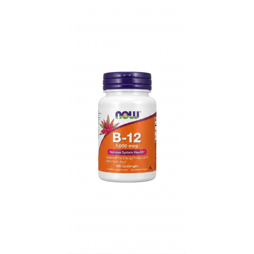 فيتامين ب-12 1,000 ميكروغرام 100 قرص B-12   1,000mcg 100 Lozenges