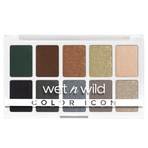 باليت ايشادو  10 ظلال - بلو لايتس أوف Color Icon 10-Pan Eyeshadow Palette - Blue Lights Off
