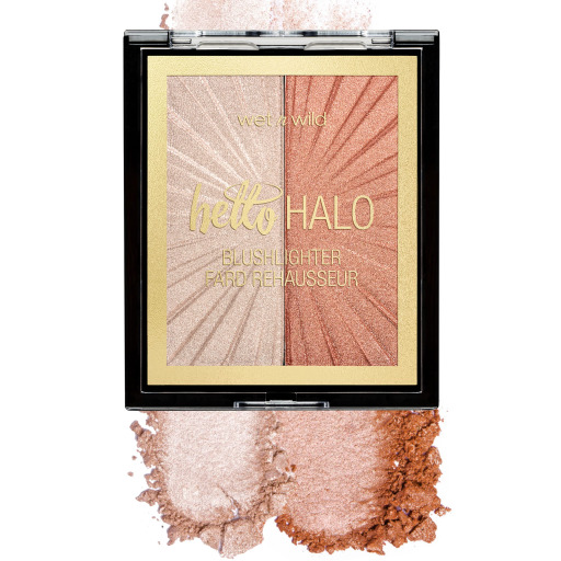 بلاشر وهايلايتر مزدوج ميغا جلو هيلو هالو Megaglo Hello Halo Blush & Highlighter Duo
