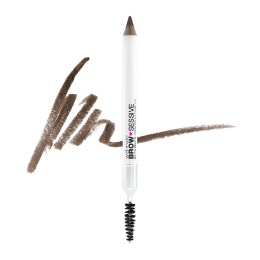 قلم حواجب مزدوج بفرشاة سبولي Brow-Sessive Dual-Ended Brow Pencil with Spoolie