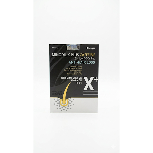 مينوديل إكس بلس بالكافيين بتركيز 5‎%‎ Minodil X Plus Caffeine 5‎%‎