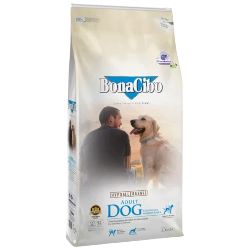 بالغ - دجاج Bonacibo Adult Dog with Chicken