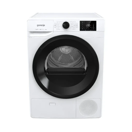 مجففة جورينجي DNE8B/G قائمة – نظام تكثيف – 8 كجم – أبيض Gorenje DNE8B/G Freestanding Condenser Tumble Dryer – 8 kg – White