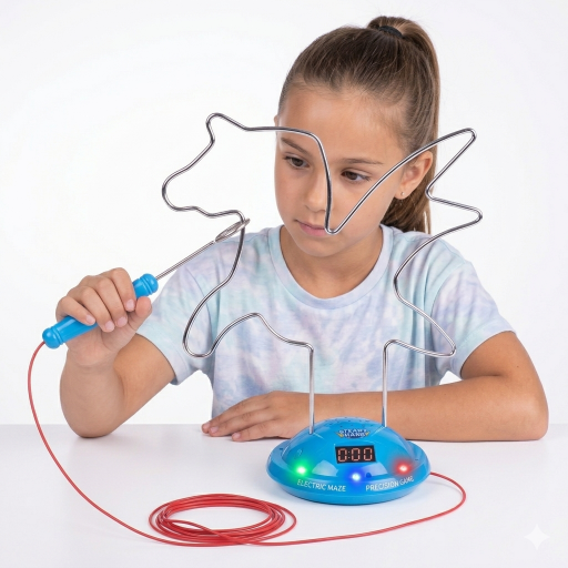 لعبة اليد الثابتة لتنمية التركيز والمهارات الذهنية A steady hand game to develop focus and mental skills