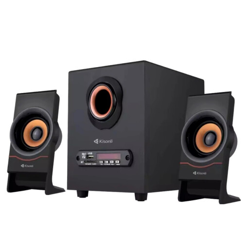 كيسونلي Kisonli 2 1 Bluetooth Speaker With Subwoofer
