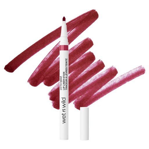 قلم تحديد الشفاه بصبغة طويل الثبات wet n wild Perfect Pout Lip Liner Stain