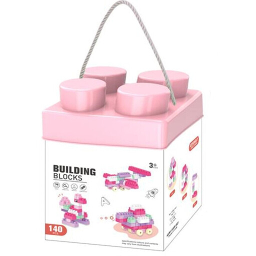 مكعبات تركيب تعليمية BEINZI للأطفال 140 قطعة ملونة BEINZI Educational Building Blocks for Children, 140 Colorful Pieces