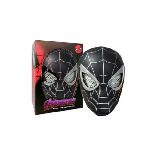 قناع سبايدرمان تفاعلي بحركة عيون واقعية احترافية Interactive Spider-Man mask with professional realistic eye movement