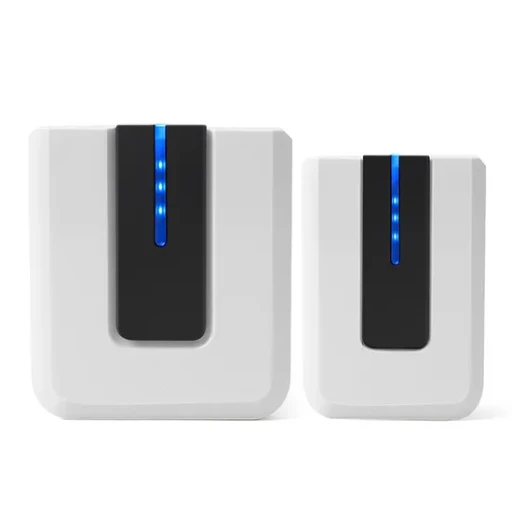 جرس باب لاسلكي عملي بمدى طويل وأداء A practical wireless doorbell with a long range and performance