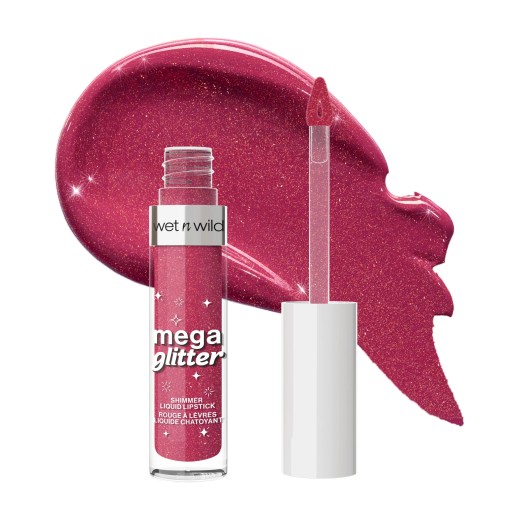 أحمر شفاه سائل لامع Mega Glitter Mega Glitter Shimmer Liquid Lipstick