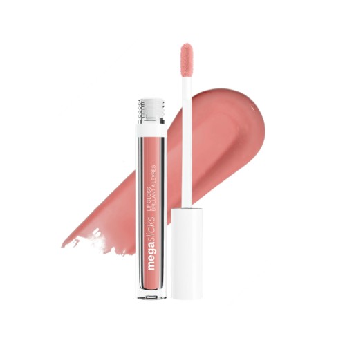 غلوس شفاه لامع طويل الثبات بحمض الهيالورونيك Mega Slicks High Shine Lip Gloss