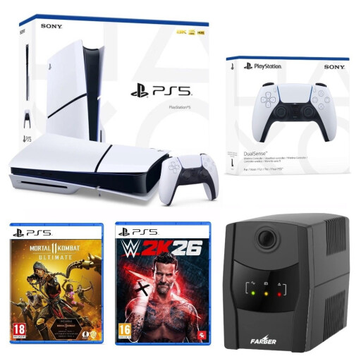 بلايستيشن PLAYSTATION 5 Slim Fighting Bundle
