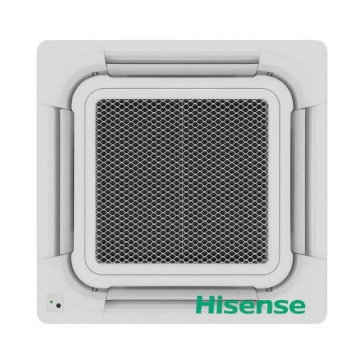 مكيف هايسنس كاسيت – 4 طن – إنفرتر – تدفق هواء 360 درجة – موديل QAUC-48UT4 – أبيض Hisense Cassette Air Conditioner – 4 Ton – Inverter – 360° Air – Model QAUC-48UT4 – White
