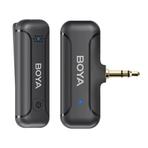 Boya  Boya ultra-compact 2 4ghz Wireless Lavalier Microphone With 3