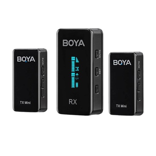 Boya  Boya Mini 2-person Digital camera-mount true-wireless Microphone System