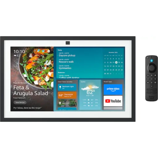 امازون ايكو شو 15 شاشة ذكية 15.6 إنش مع اليكسا وFire TV Amazon Echo Hub 8” Smart Home Control Panel