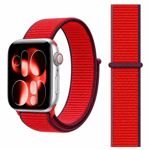 سوار قماش منسوج لساعة آبل Apple Watch Woven Fabric Band – 44/45/46/49mm