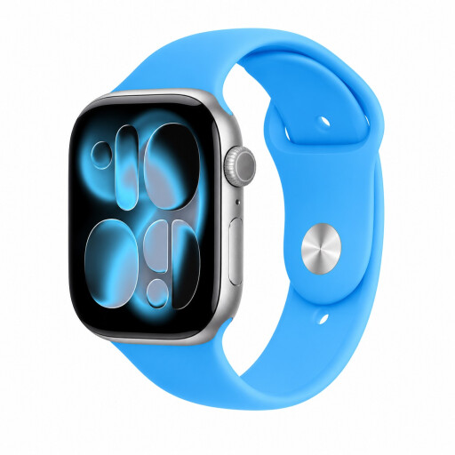 سوار رياضي لساعة آبل 49/46/45/44 ملم Apple Watch Sport Silicone Band – 44/45/46/49mm
