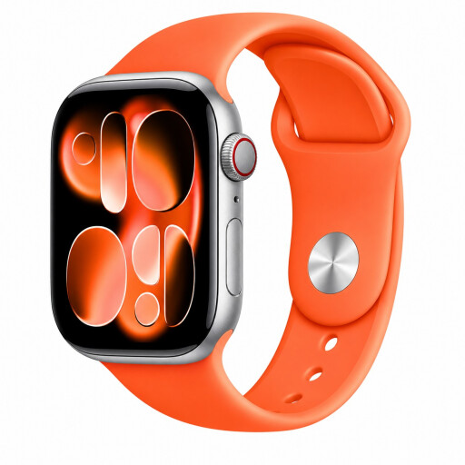 سوار رياضي لساعة آبل 42/41/40/38 ملم Apple Watch Sport Silicone Band – 38/40/41/42mm