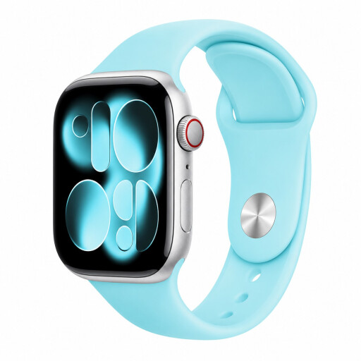 سوار رياضي لساعة آبل 49/46/45/44 ملم Apple Watch Sport Silicone Band – 44/45/46/49mm