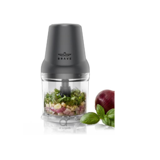 قطاعة وخلاط طعام كهربائي متعدد الاستخدامات Brave Mini Electric Food Chopper 500ml