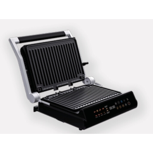 شواية ستيك – 2000 واط – موديل V-450 – أسود/سلفر V-450 Steak Machine Grill – 2000W – Black/Silver