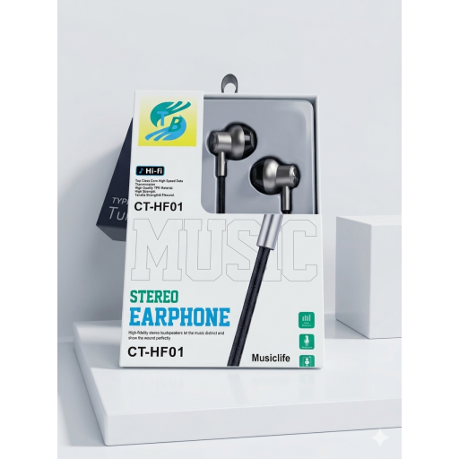 ميوزيك لايف Musiclife Wired Earphone