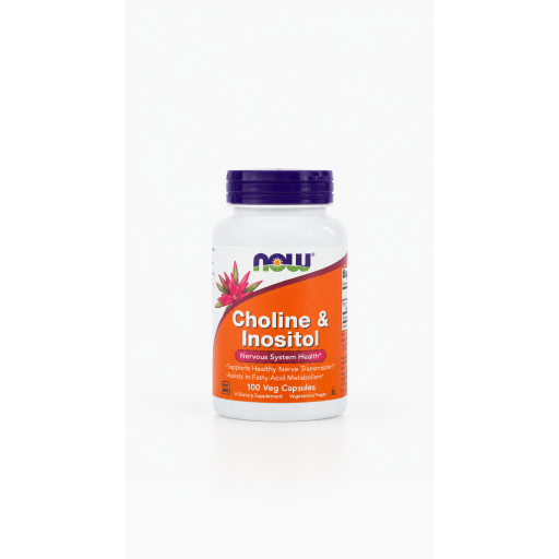 كولين وإنوزيتول 100 كبسولة نباتية. Choline & Inositol 100 veg capsules