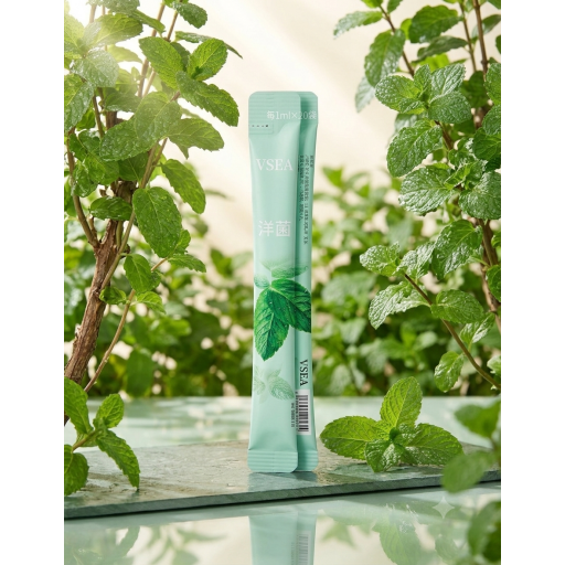 أظرف غسول ومضمضة الفم المنعشة بنكهات الفواكه والعكبر من SEA SEA Refreshing Mouthwash and Rinse Sachets in Fruit and Propolis Flavors