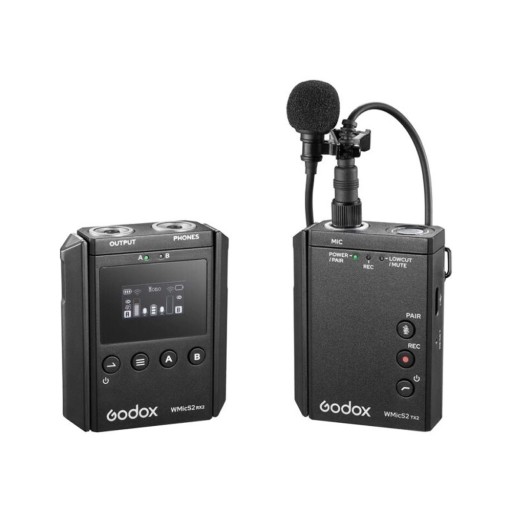 Godox Godox WMICOS2 KIT1 Uhf Wireless Lavalier Microphone System
