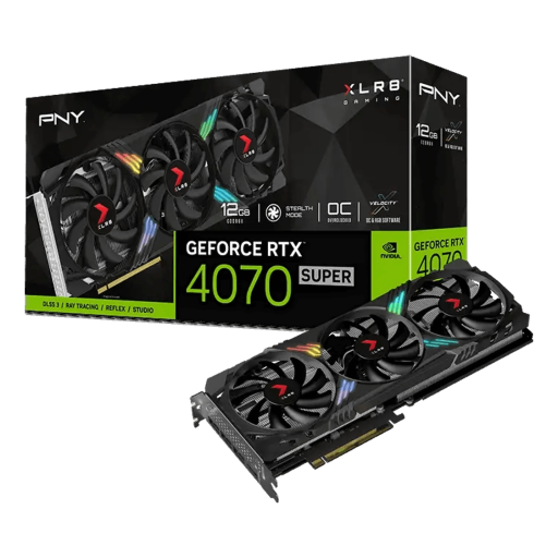 pny Pny Geforce Rtx 4070 Super XLR8 Gaming Verto 12GB
