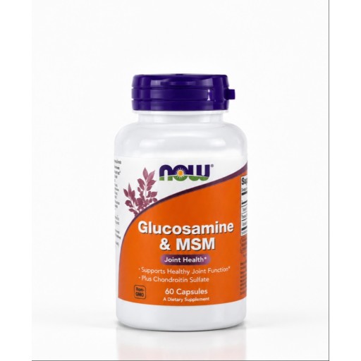 جلوكوزامين وإم إس إم 60 كبسولة Glucosamine & MSM 60 capsules