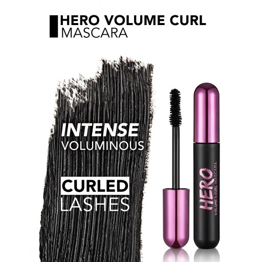 ماسكارا لتكثيف ورفع الرموش Hero Volume & Curl Mascara