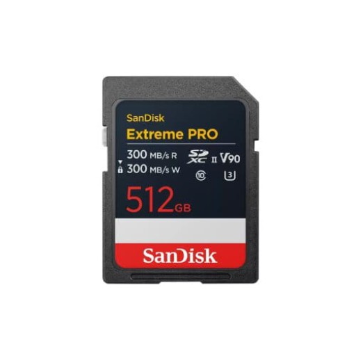 SanDisk SanDisk Extreme Pro Sdxc uhs-ii Memory Card 512GB