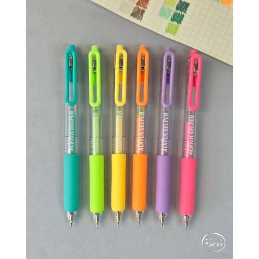 اقلام جل أكريليك Acrylic Painting Gel Pens