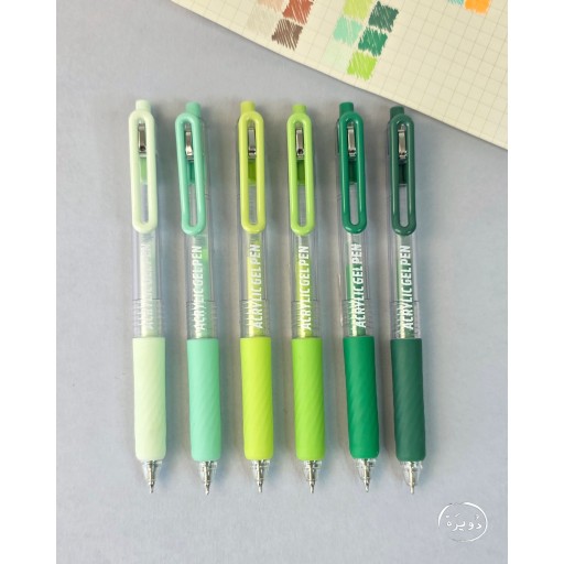 اقلام جل أكريليك Acrylic Painting Gel Pens