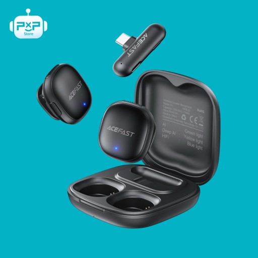 مايكروفون إيسفاست R1 اللاسلكي لافاليير Acefast R1 Wireless Lavalier Microphone