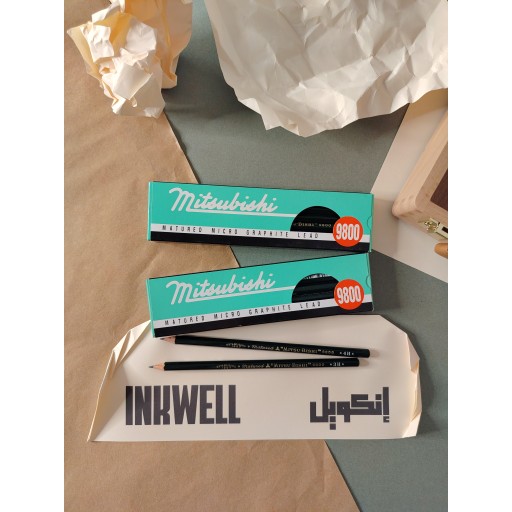 سيت أقلام رصاص من شركة ميتسوبيشي Mitsubishi اليابانية Mitsubishi Drawing Pencils Set