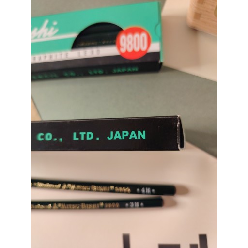 سيت أقلام رصاص من شركة ميتسوبيشي Mitsubishi اليابانية Mitsubishi Drawing Pencils Set