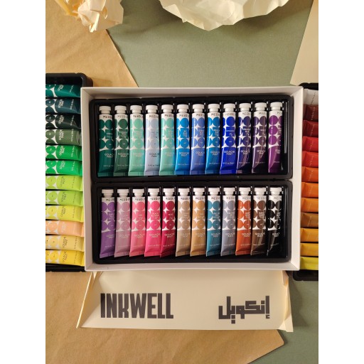 سيت الوان غواش 48 لون من شركة MEEDEN MEEDEN Gouache 48 Colors