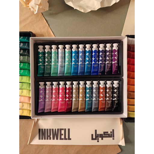 سيت الوان غواش 48 لون من شركة MEEDEN MEEDEN Gouache 48 Colors