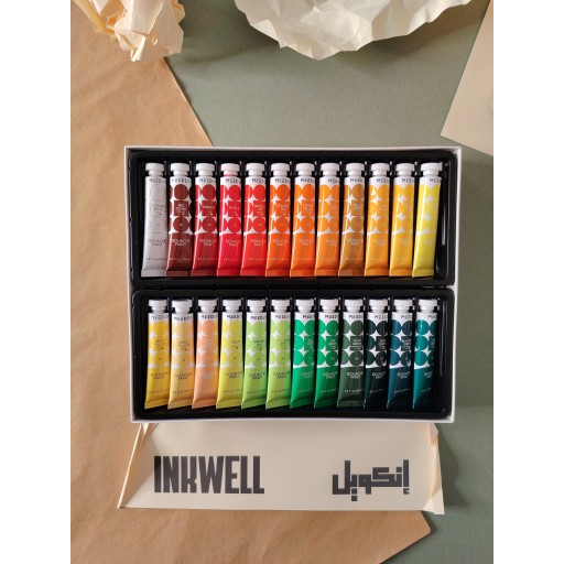 سيت الوان غواش 48 لون من شركة MEEDEN MEEDEN Gouache 48 Colors