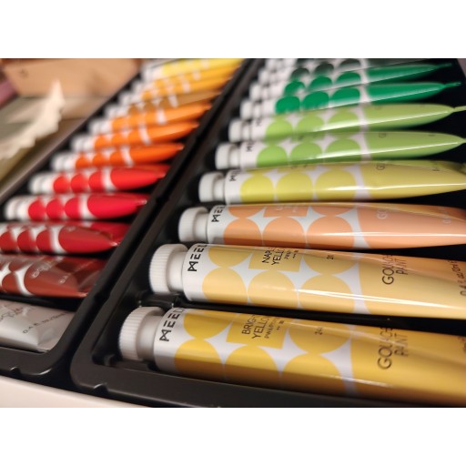 سيت الوان غواش 48 لون من شركة MEEDEN MEEDEN Gouache 48 Colors