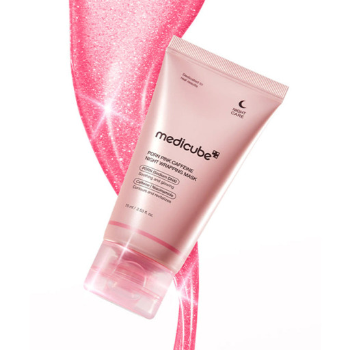 ماسك ليلي مغلف للوجه PDRN الوردي بالكافيين PDRN Pink Caffeine Night Wrapping Mask