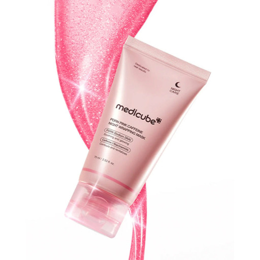 ماسك ليلي مغلف للوجه PDRN الوردي بالكافيين PDRN Pink Caffeine Night Wrapping Mask