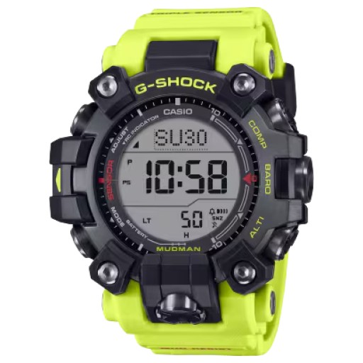 ساعة جي-شوك مودمان رجالية 52.7 ملم تعمل بالطاقة الشمسية G-SHOCK MUDMAN Men's Watch 52.7 mm Solar Powered