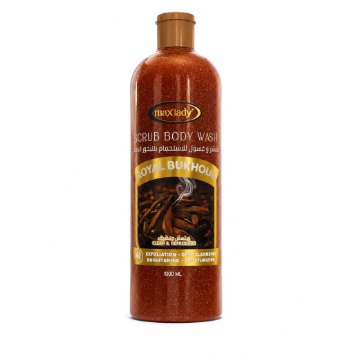 مقشر وغسول للاستحمام بالبخور الملكي SCRUB BODY WASH
