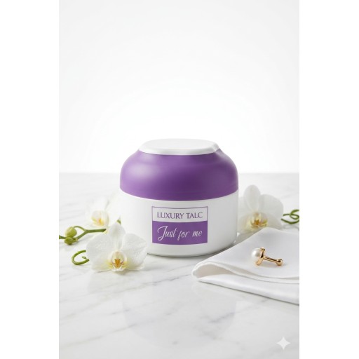 بودرة معطرة للجسم مع إسفنجة Luscious Body Powder – Silky Soft & Beautifully Scented