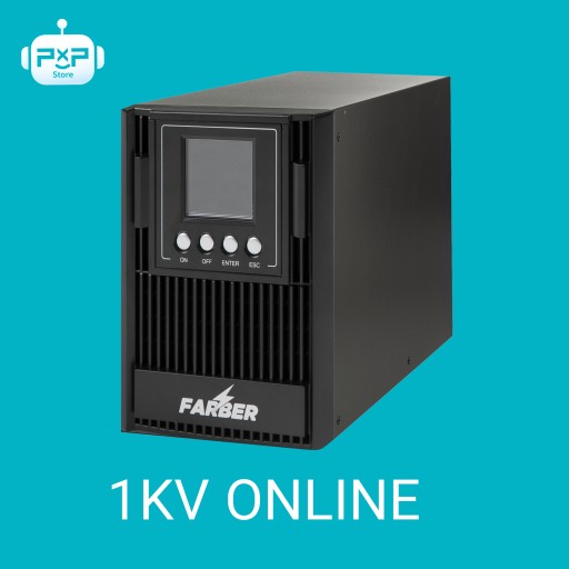 يو بي اس فاربر 1كي في اونلاين (٢ بطارية) UPS FARBER 1KV Online