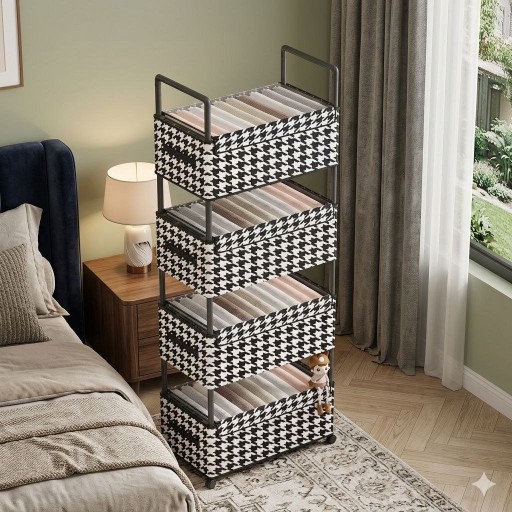 عربة بوكس اربع طوابق Four-story box cart